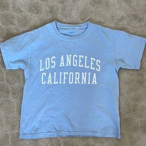 Light Blue Brandy Melville t shirt